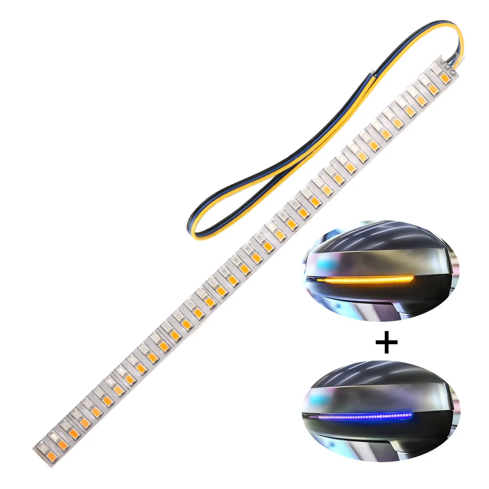 LEEPEE авто Стайлинг светодиодный течет поворотов полосы светильник автомобиль