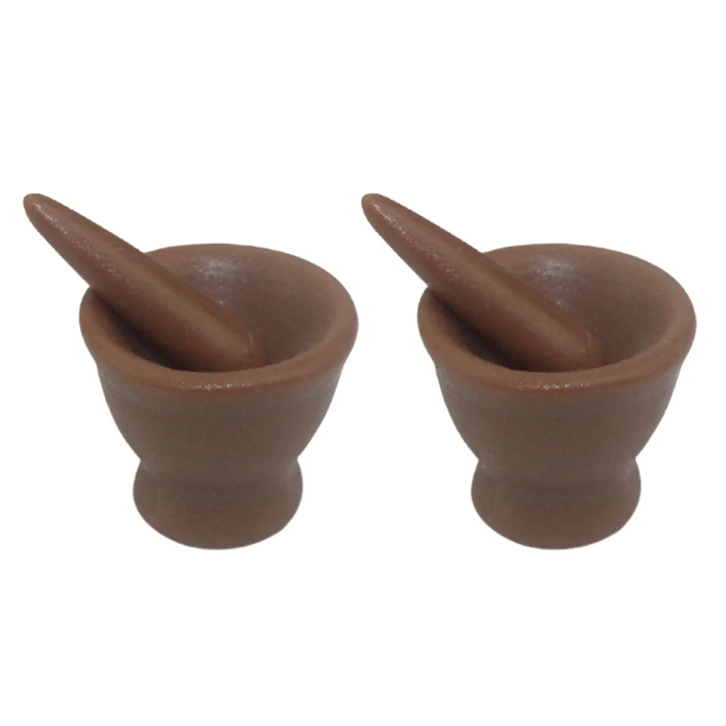 Мини кукольный домик 1:12 керамическая ступка и пестик кухонные принадлежности