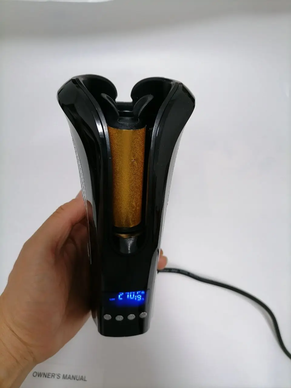 Автоматическая Плойка для завивки волос утюжок с вращающейся волшебной палочкой