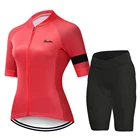 Одежда для велоспорта Raudax, командная одежда 2021, Ropa Ciclismo Mujer, комплект из Джерси с коротким рукавом, велосипедная униформа для горных велосипедов