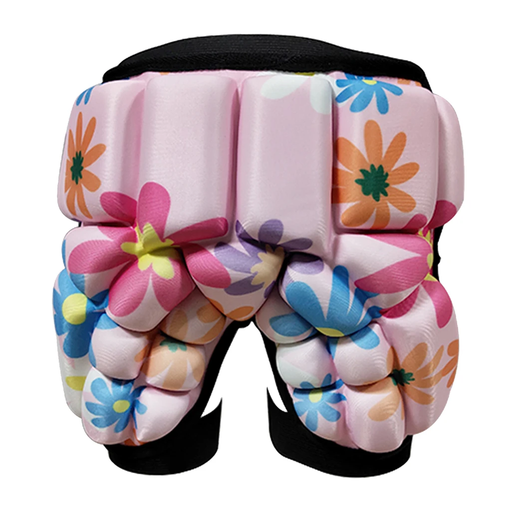 

3D Padded Hip Protective Short Boy Girl Butt EVA Padded Short Pant for Skiing Snowboarding Ice Skating Skateboard Scooter