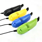 Мини USB Клавиатура Очиститель настольная вакуумная компьютер PC щетка для ноутбука комплект для очистки пыли для портативных компьютеров клавиатуры письменный прибор