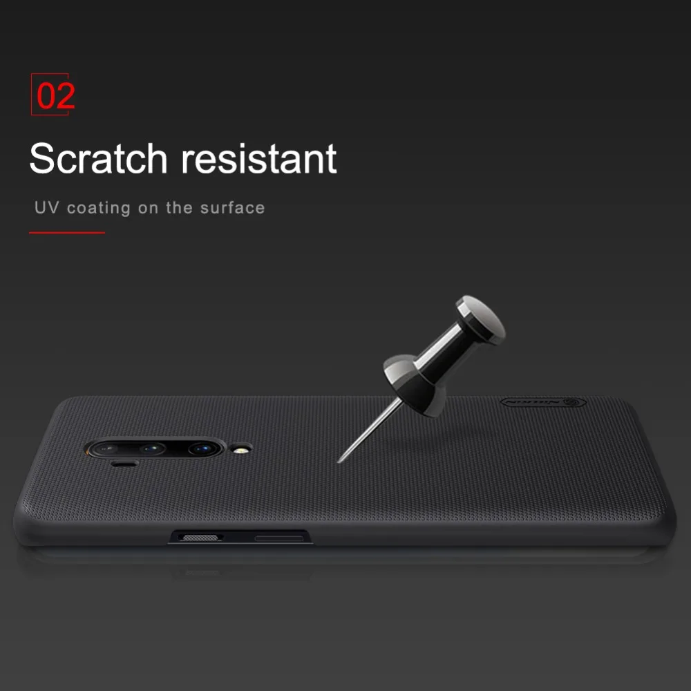 Для Oneplus 7T 7 Pro чехол Nillkin Super Frosted Shield Жесткий ПК Тонкий чехол-накладка для OnePlus 7T 7 Pro 6 6T 5 3 5T чехол для телефона
