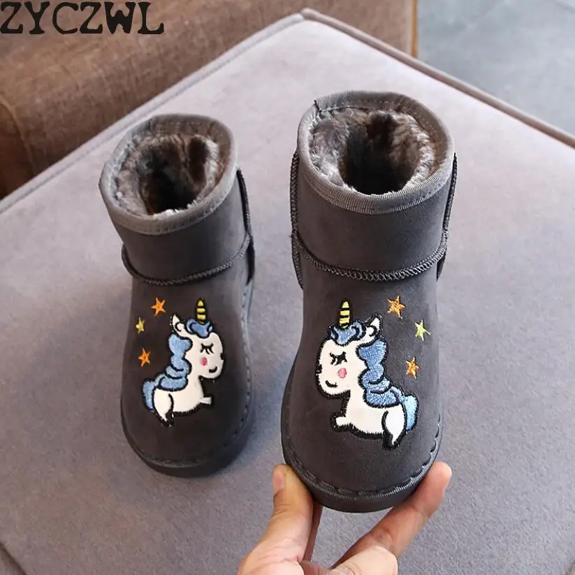 Теплые детские зимние ботинки для детей новинка зимняя обувь принцессы с