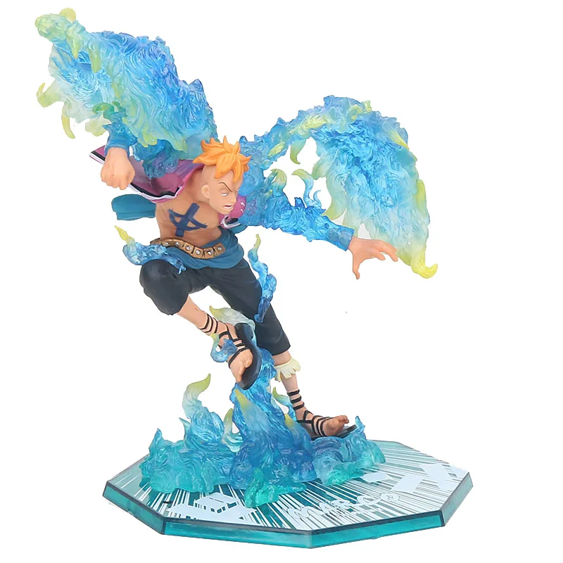 3524 18 Marco nobox Аниме одна фигурка Шанкс фигурка Санджи Сабо Боа Хэнкок Трафальгар Ло одна деталь Марко Битва вер. ПВХ модель рождественские подарки - Цвет: 3524 18 Marco nobox