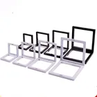 1 шт. прозрачная ПЭ пленка коробка для хранения ювелирных посылка FPPJ оптом