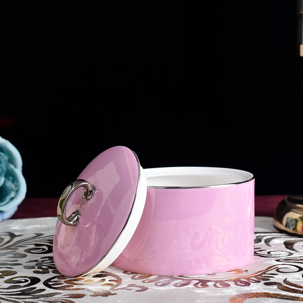 Juego de 15 unids/set de tazas de caf&eacute; de porcelana de hueso delicado, taza de t&eacute; Vintage rosa europea, tetera, platillo, novedad de 2021-2