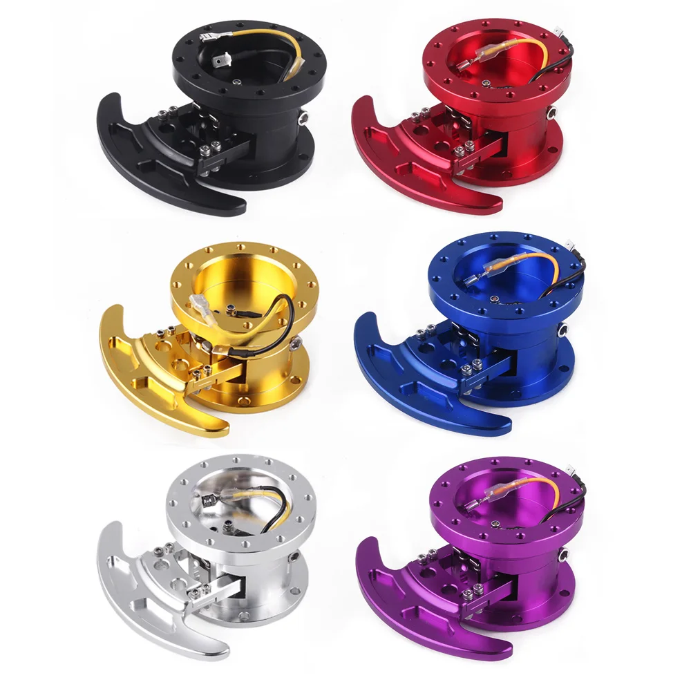 RASTP комплект цветных гоночных рулей быстросъемный ступицы с логотипом