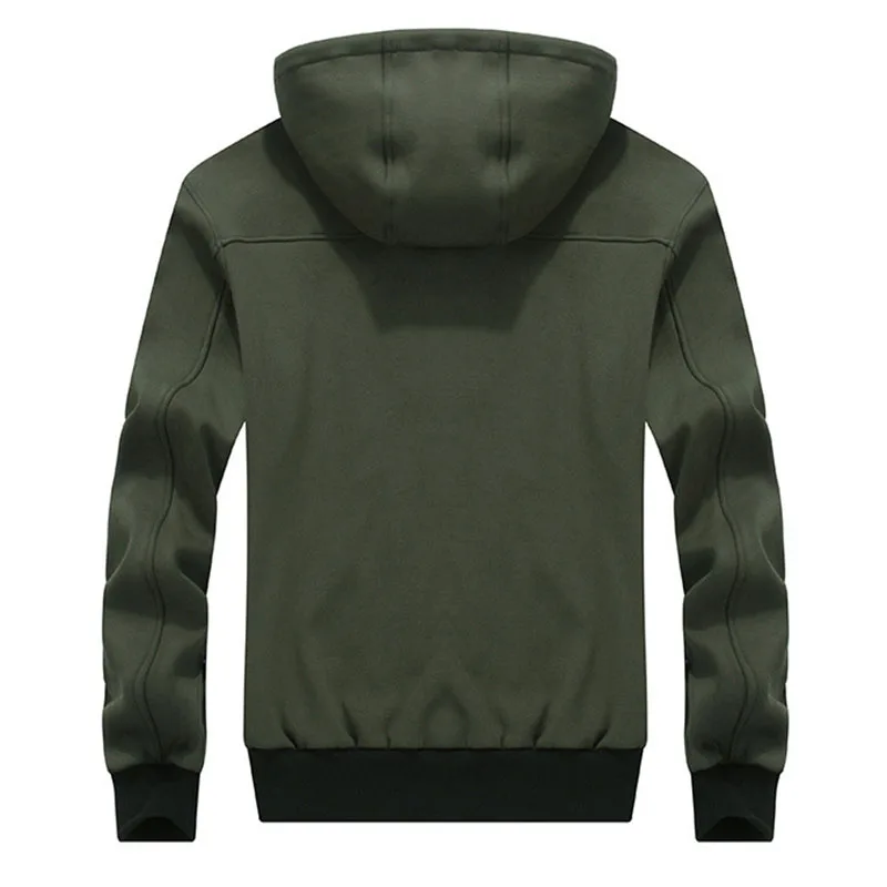 8XL размера плюс новый зимний пуховик с капюшоном Для мужчин жиром Утепленная