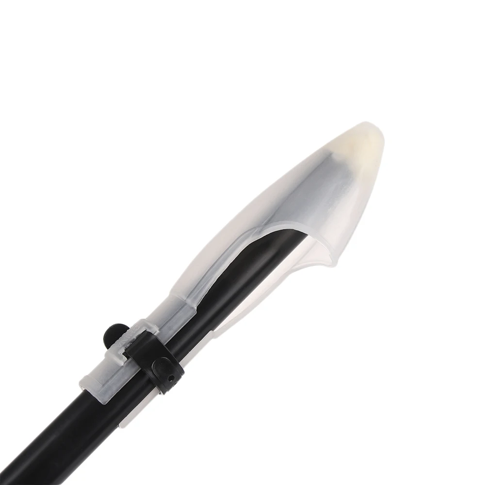 1 шт. прочный прозрачный пластиковый речной удочка для морской рыбалки колпачок