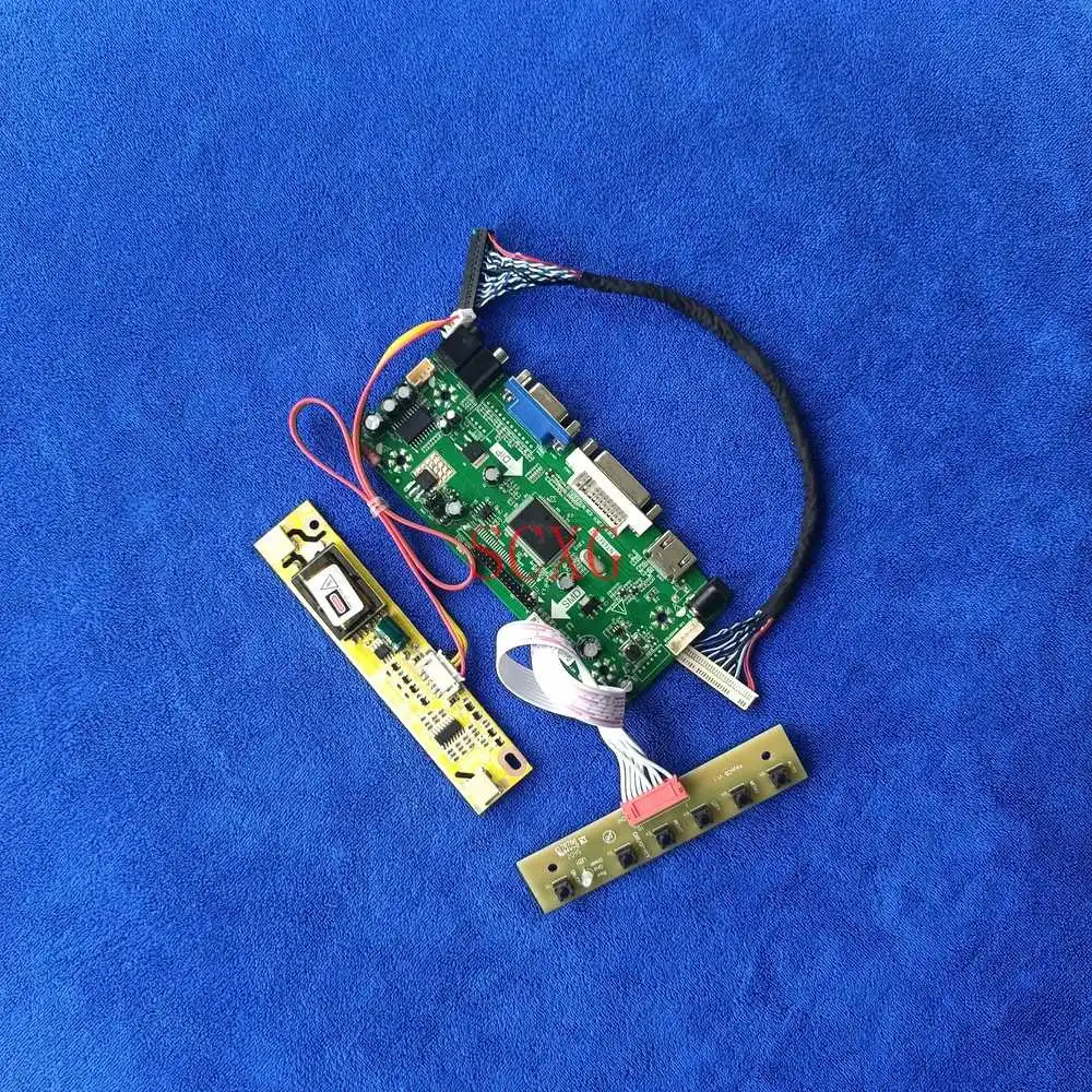 

Kit DVI VGA HDMI-compatible 2CCFL LVDS 30 Pin LCD Display M.NT68676 Drive Board 1280*800 Fit TX39D80VC1GAA/LQ154K1LA5E/QD15TL08
