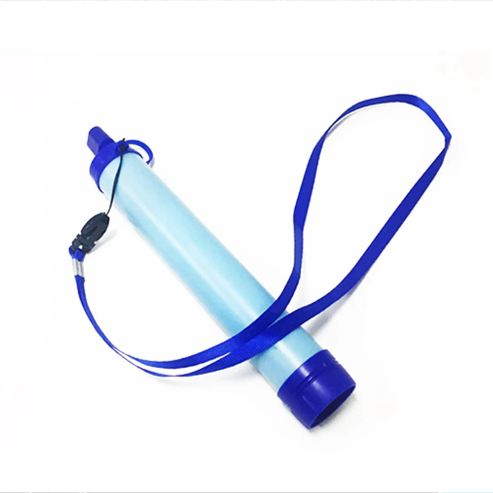Outdoor EDC Survival Water Filter Straws Camping Equipment Purifier Filtration System Emergency Hiking Accessories | Спорт и