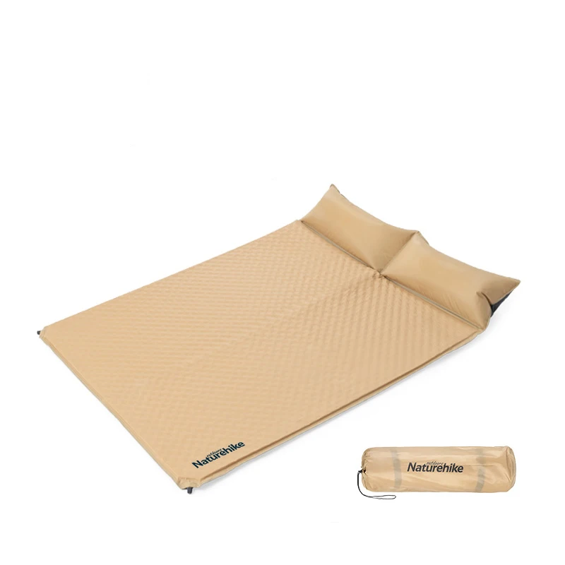 Foldable Mat Self Outdoor Camping Waterproof Portable Hiking Inflatable Bed Air Colchon Inflable Camping Accessories KC50CJ