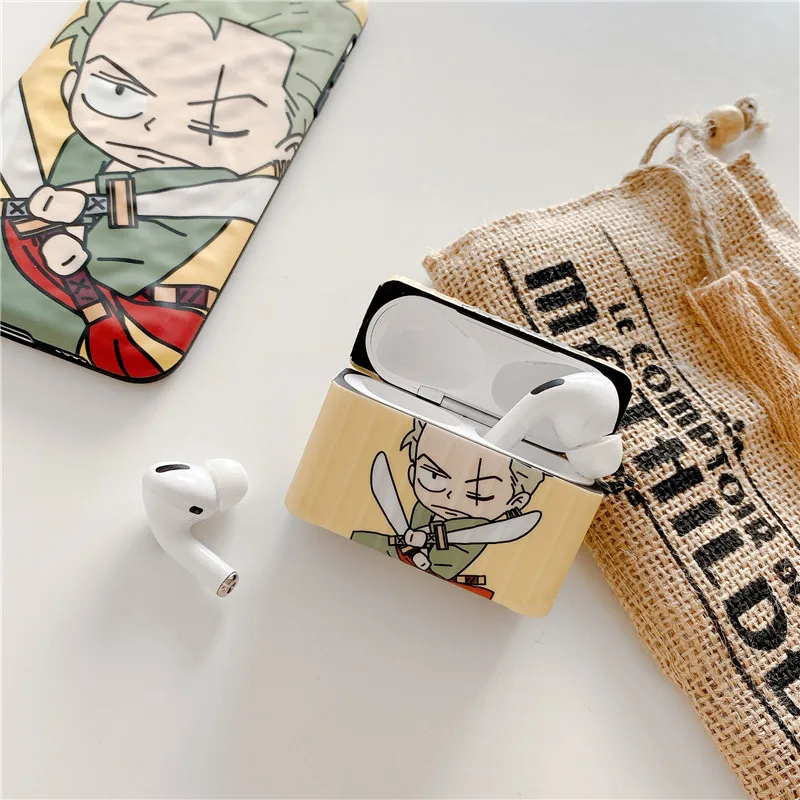 Чехол с персонажами из аниме для Airpods Pro цельный защитный чехол Apple Air Pods роскошная