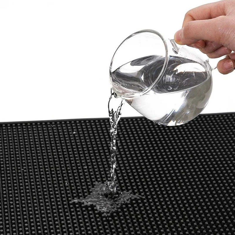 

Bar Service Spill Mat - Bar Mat Spill Mat for Countertop Bar Service Mat Nonslip Flexible Kitchen Counter Spill Mats