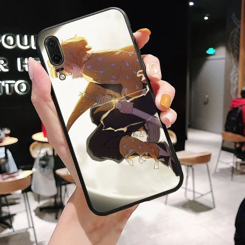 

Anime Demon Slayer Comics Phone Case For huawei honor 10 i lite 8x P 30 40 20 lite pro smart 2019 nova 5t mate 20 pro funda