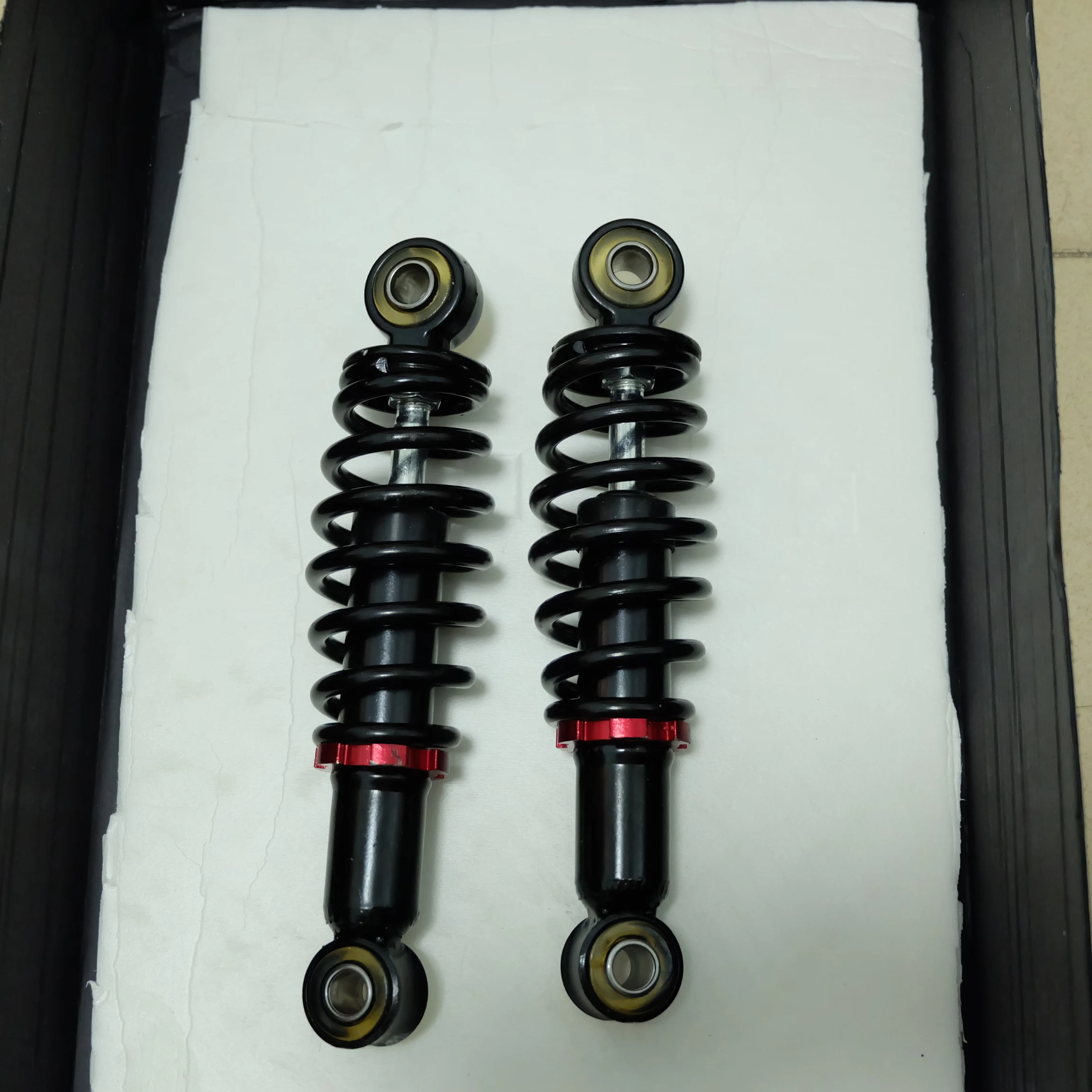 

1 pair 180mm black 600lbs Rear Shock Absorber Suspension Spring For Electric Motorcycle Moped Electric bicycle Bike