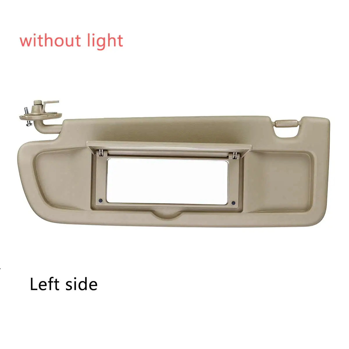 Beige Left No Lamp 1 Pcs Car LHD Sunvisor Sunshade Sun Shield Antidazzle Visor 83280SNAA01ZA For Honda for Civic for Coupe Sedan 2006 2007-2011 - Цвет: Beige Left No Lamp