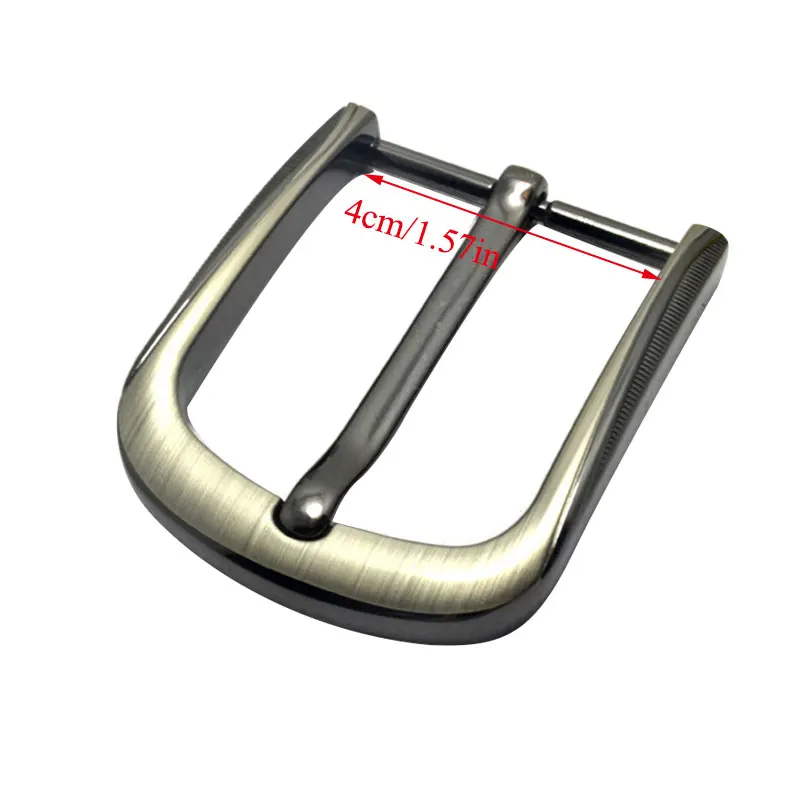 Мужской ремень из цинкового сплава со сменной пряжкой 1 шт. 40 мм| |