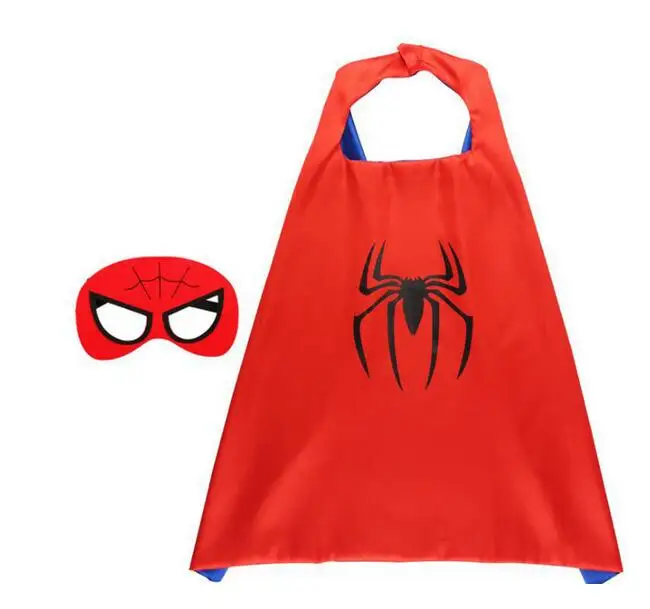 Детская накидка-плащ для косплея с героями Marvel шаль флэш-Капитан Америка Тор Халк