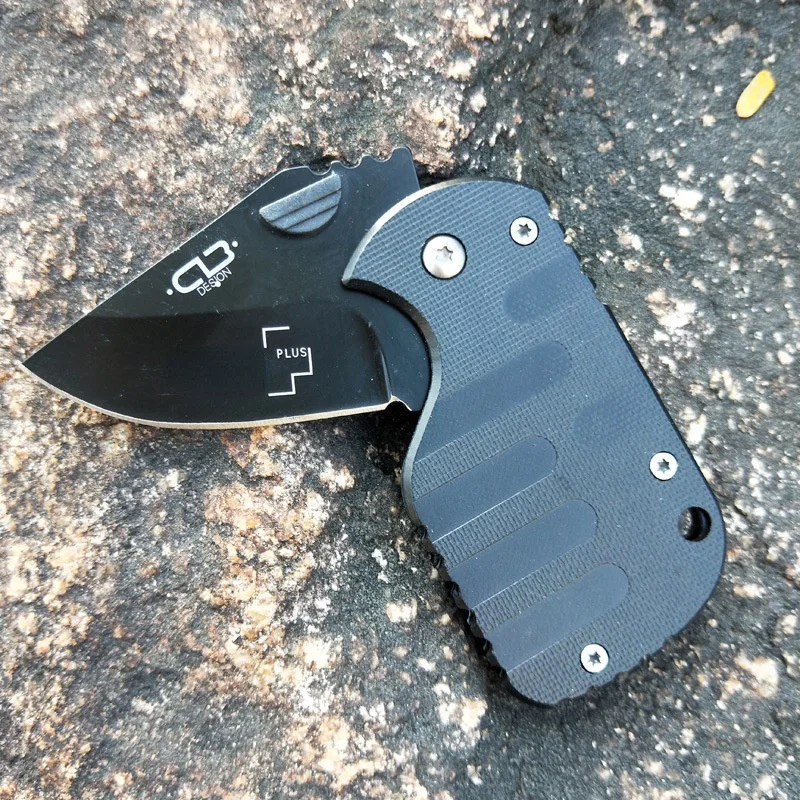 Портативный складной мини-нож G10 Карманный Походный нож для выживания