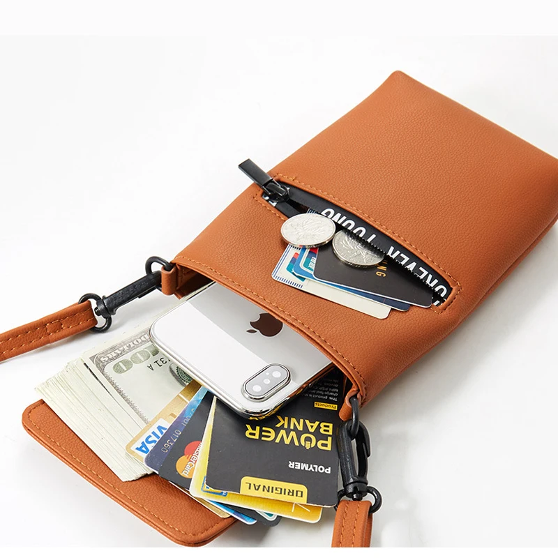 

Fashion Women's Messenger Bags mini Girls Phone Bag Lady Luxury Pu Leather Crossbody Bag 2021 Women Shoulder Bags Summer Handbag