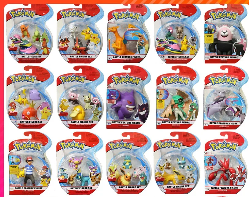 

Tomy Pokemon Action Figure WCT Series Pokemon Blastoise Wenusaur Gengar Charizard and Other Rare Model Toys