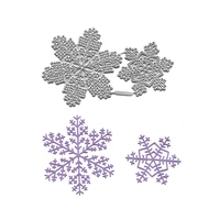 christmas dies snowflake stencils for diy scrapbooking embossing album paper card metal cutting dies molds and punching new 2021