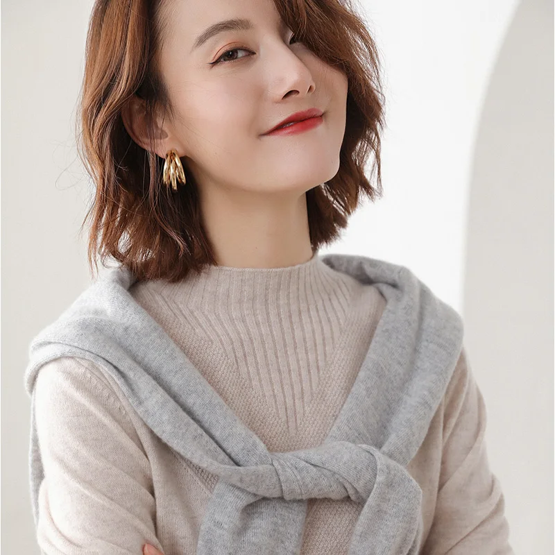 2019 горячая Распродажа 100% коза кашемир высокого качества Женский свитер