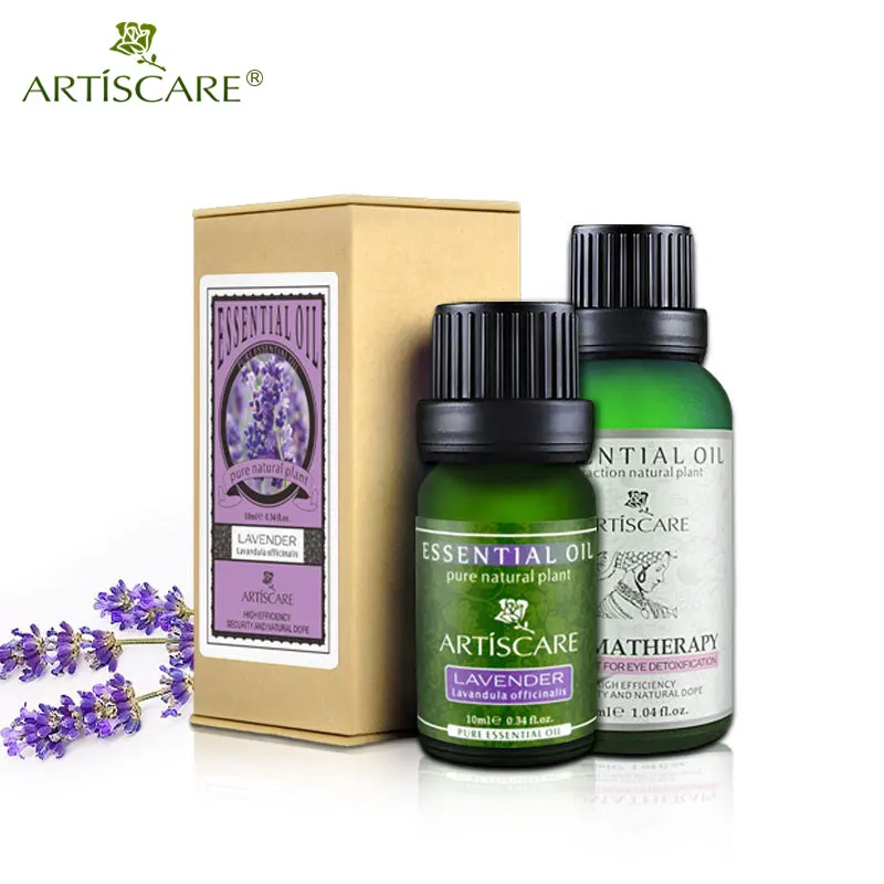 ARTISCARE лавандовое эфирное масло 10 мл + красивое для глаз 30 набор удаления акне