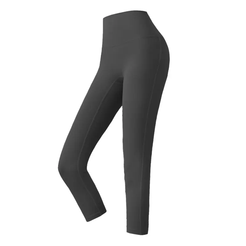 

2021 Hot Sale Fitness Female High Waist Comfortable And Yoga Pants Yoga Pants with Pockets Leggings 4 Colors Running Pants