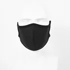 Черная сетчатая маска для лица для мужчин, защитная дышащая ткань, моющиеся маски для лица, маска Pm2.5, Пылезащитная маска, маска для лица без украшения
