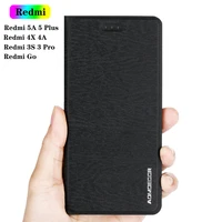 leather flip case cover for xiaomi redmi 5 plus 5a 4 prime redmi 9t go 4x 4a 3s 3 pro mobile phone flip wallet back covers cases