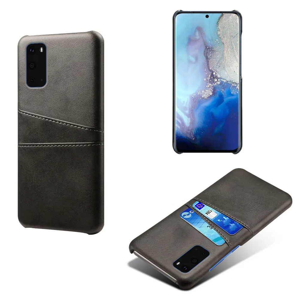 Тонкий чехол из ПУ кожи с отделениями для карт Samsung Galaxy S20 Ultra S10 5G S9 S8 Plus S10E Note 9 8 5 4 S7