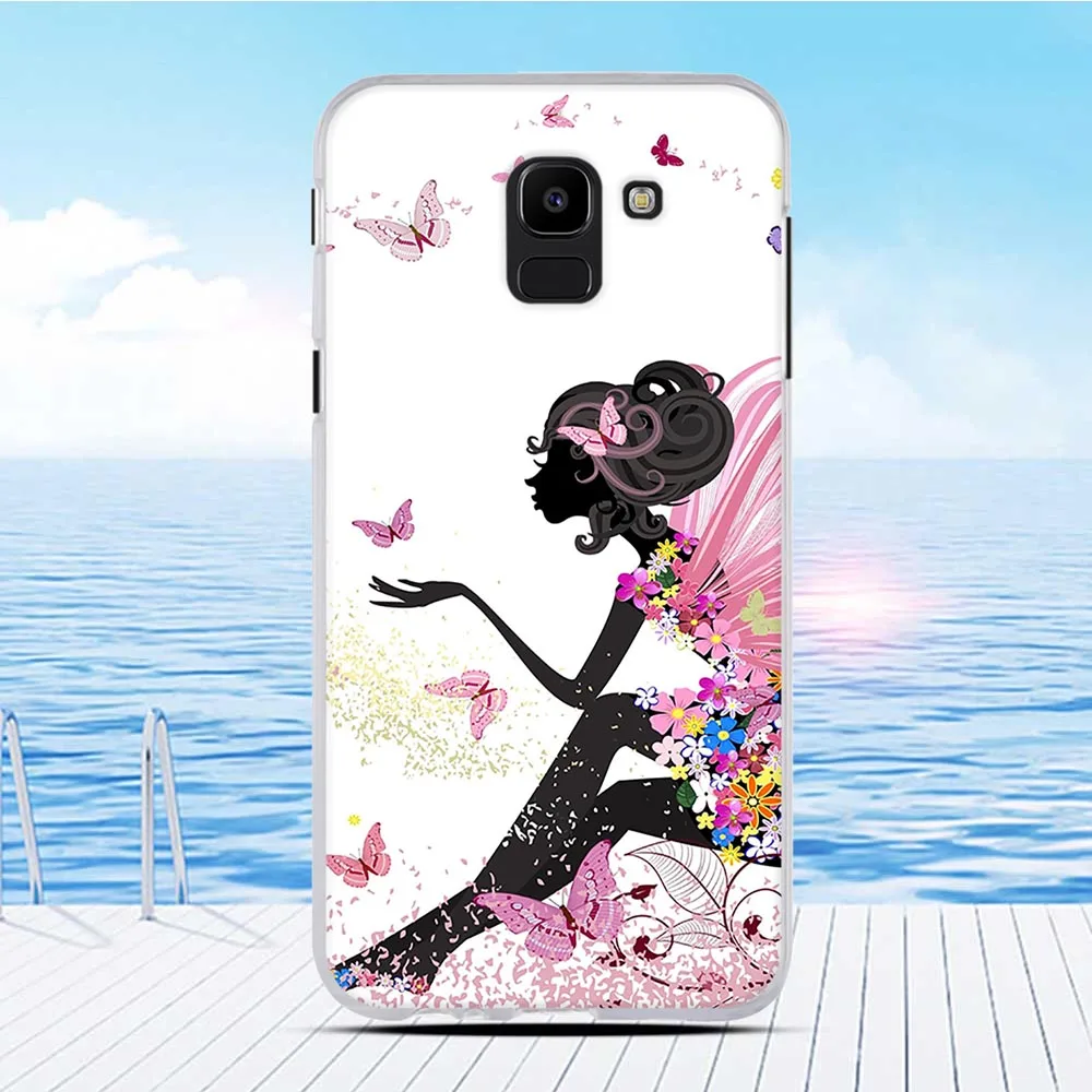Мягкий силиконовый чехол для Samsung Galaxy J6 2018 J600 Coque On6 телефон Fundas 5 6 дюймов бампер из
