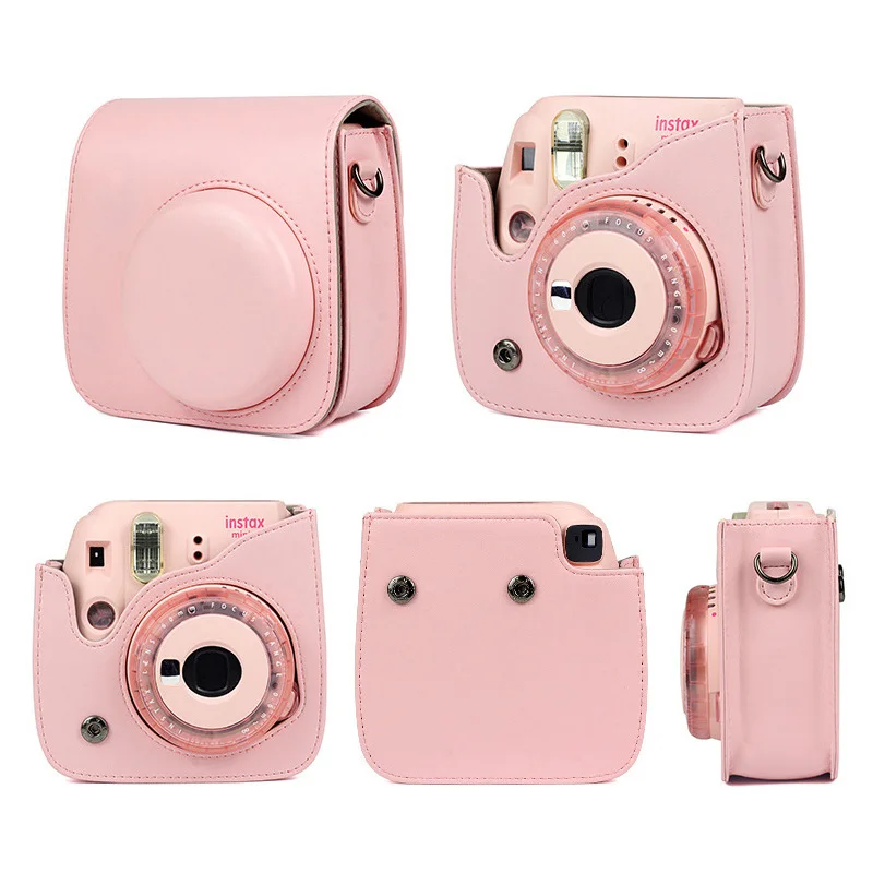 Новый чехол для камеры Fujifilm Instax Mini из искусственной кожи с плечевым ремнем 9 8 +
