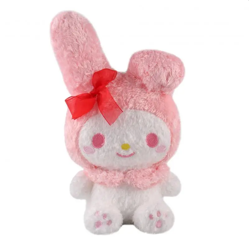 Sanrio Kawaii Kuromi Cinnamoroll Hello Kitty Melody Мультяшные Мягкие плюшевые кулоны-куклы для девочек
