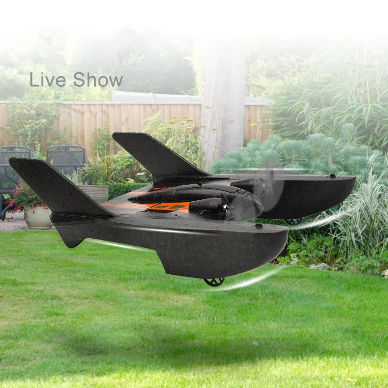 

Kids Two Channels Speed Boat 2.4GHz RC Remote Control EPP Glider High Speed Boat RC Racing Speedboat Toy Gift for Child