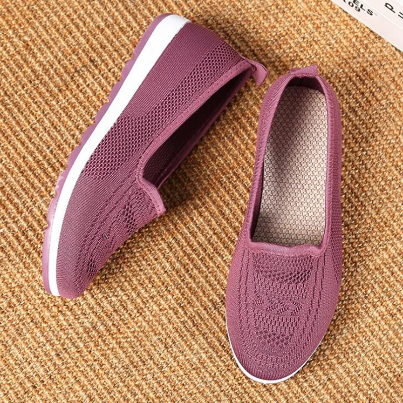 

Hot high quality casual cool wholesale 2021 middle-aged and old peoples casual soft sole mothers running shoes 06