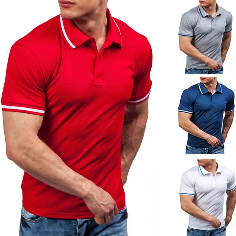 

ZOGAA Hot Sale 2020 Summer Fashion Trend High Quality Men's Polo Shirt Men's Cotton Short Sleeve Shirt Brand Jersey