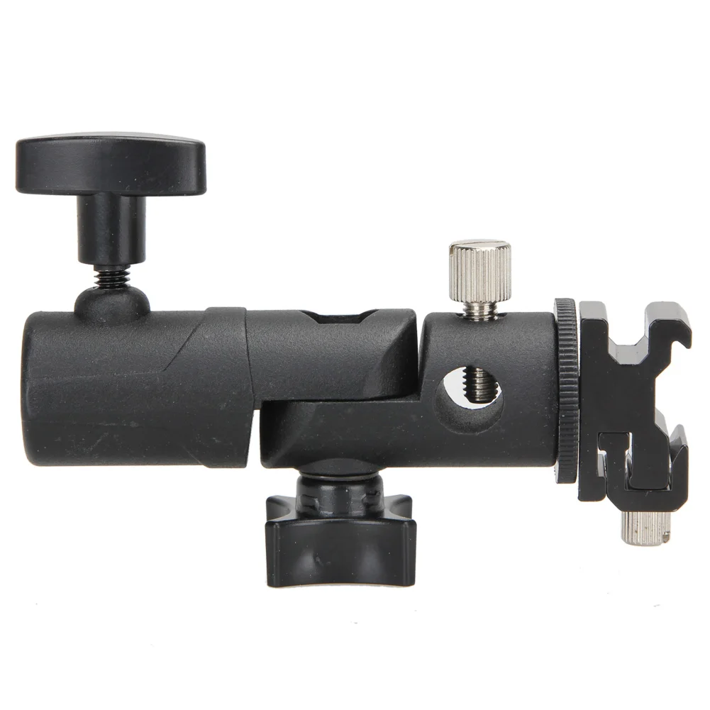 E-образный металлический держатель для вспышки Горячий башмак зонта адаптер