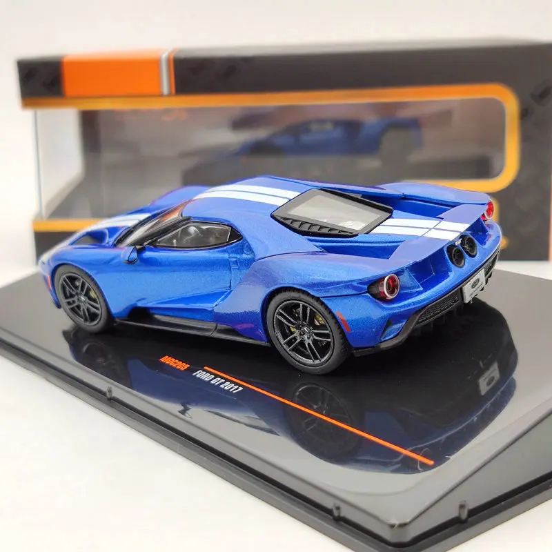 IXO 1/43 для FORD GT 2017 синие Мокасины литые модели ограниченного выпуска |