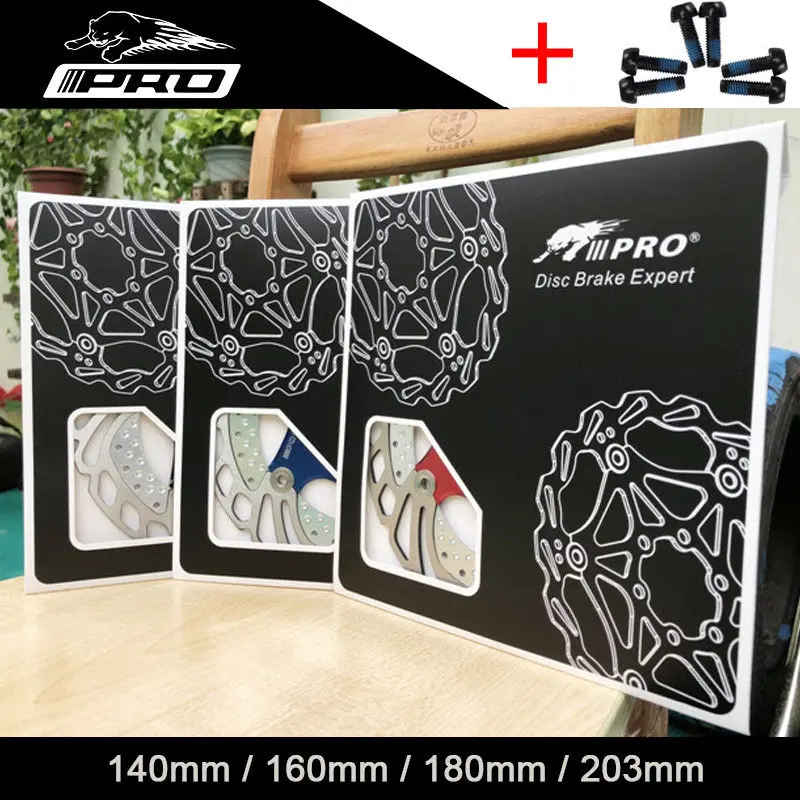 MTB 140 мм 160 180 203 плавающий дисковый тормозной ротор тормозные колодки для горного