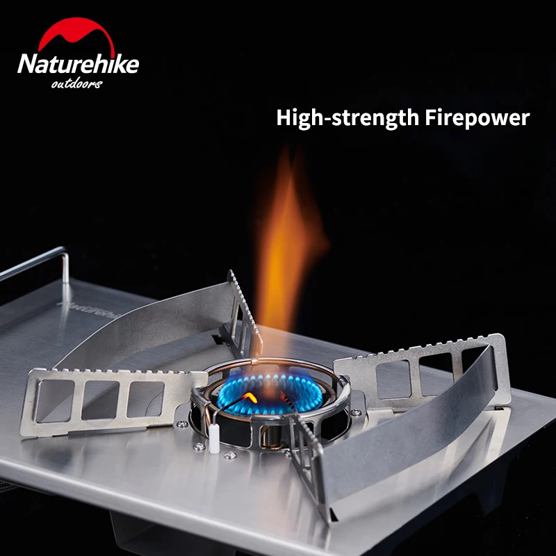 Naturehike сверхлегкий открытый газовая плита портативный Кемпинг приготовления пищи ветрозащитная плита магнитная плита печь барбекю Кемпинг пикника