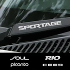 Автомобильные наклейки на стеклоочистители для Kia Sportage 3 4 QL Rio 3 4 K2 Optima Sorento Picanto Ceed Forte Cadenza K9