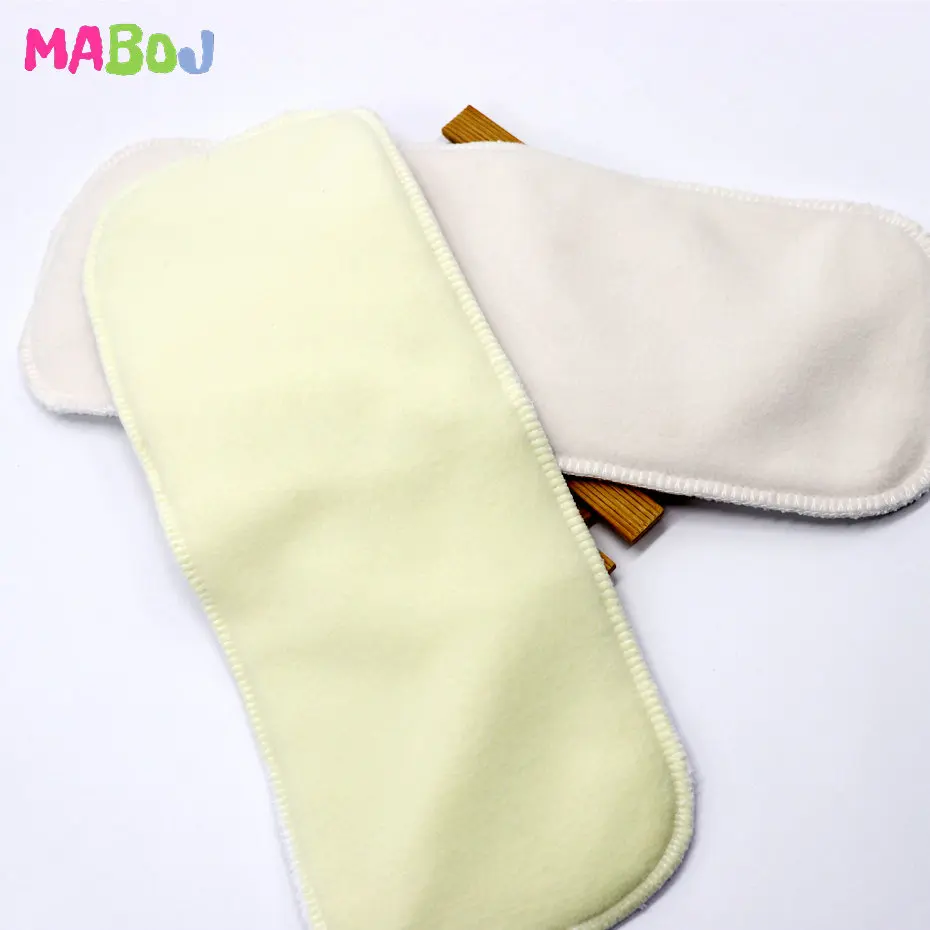 Вкладыши для подгузников MABOJ многоразовые вкладыши из микрофибры бамбука угля