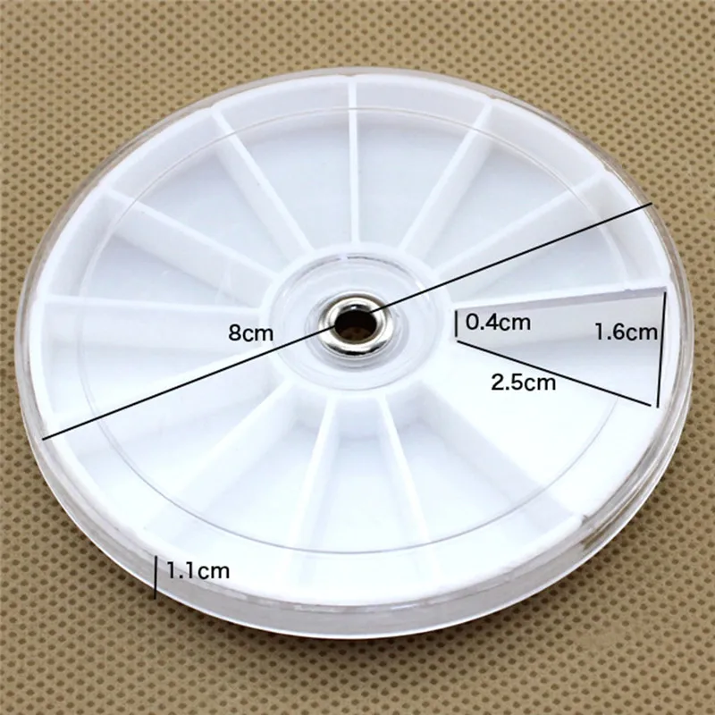 

12 Slots Weekly Rotating Pill Box Travel Pill Case Splitter Pill Organizer Medicine Box Cutter 7 Day Pill Container Pastillero