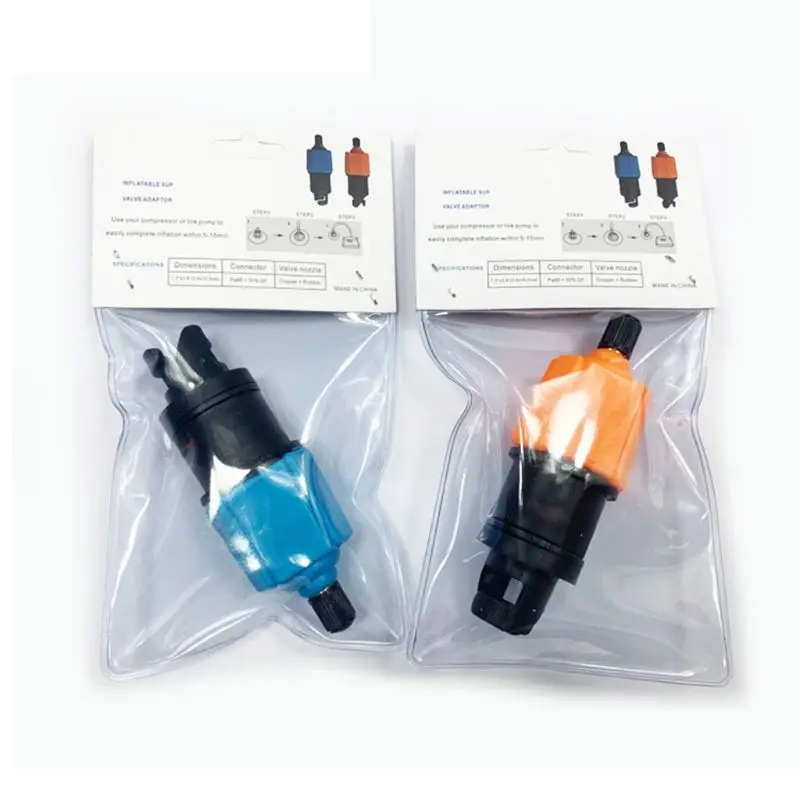 

Multifunction Air Pump Connector Valve Adapter Durable Nylon Material Paddle new
