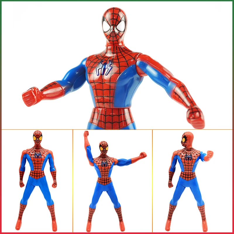 Игрушка чудо Марвел 18 см волшебный герой Человек паук Железный человек масштаб