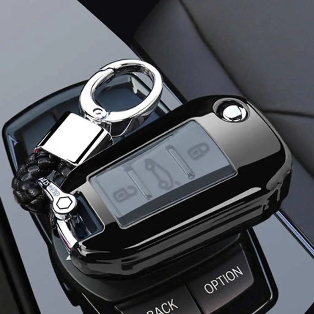Option 1 3 кнопки ТПУ ключа автомобиля чехол Набор для Citroen C4 кактус C5 C3 C4L для peugeot 508 301 2008 3008 308 408 RCZ протектор чехол-держатель - Название цвета: Option 1